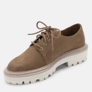 🆕 DOLCE VITA MARTIE OXFORD SUEDE WHISKEY 6.5